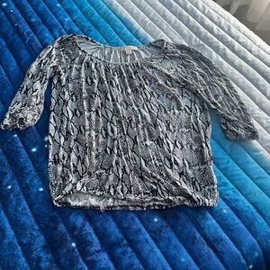 Michael Kors Snake Print Shirt